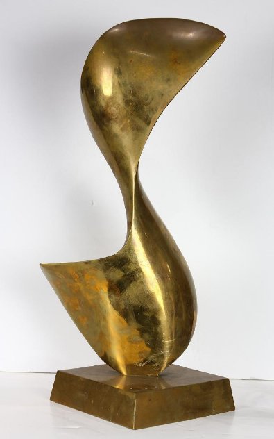 Illusion Bronze Sculpture 1987 22 in Sculpture by Leonardo Nierman