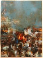 Wall 58x45 Super Huge Original Painting by Leonardo Nierman - 1 Wall 58x45 Super Huge Original Painting by Leonardo Nierman - 1
