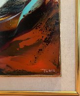 Imaginary Landscape 30x38 Original Painting by Leonardo Nierman - 2 Imaginary Landscape 30x38 Original Painting by Leonardo Nierman - 2