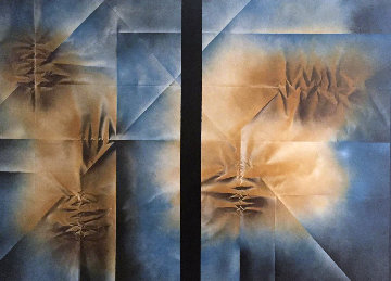 Dualidad 51x38 Super Huge Original Painting - Leonardo Nierman Dualidad 51x38 Super Huge Original Painting - Leonardo Nierman