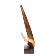 Large Unique Bronze Sculpture 1968 37 in Sculpture by Leonardo Nierman - 2 Large Unique Bronze Sculpture 1968 37 in Sculpture by Leonardo Nierman - 2