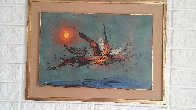 Firebird 1962 22x30 Original Painting by Leonardo Nierman - 1 Firebird 1962 22x30 Original Painting by Leonardo Nierman - 1