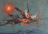 Firebird 1962 22x30 Original Painting by Leonardo Nierman - 0