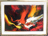 Lava 22x30 Original Painting by Leonardo Nierman - 1