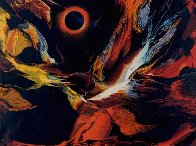 Poems of Fire I AP Limited Edition Print by Leonardo Nierman - 0 Poems of Fire I AP Limited Edition Print by Leonardo Nierman - 0