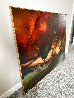 Birth of Fire 1977 32x40 Original Painting by Leonardo Nierman - 2
