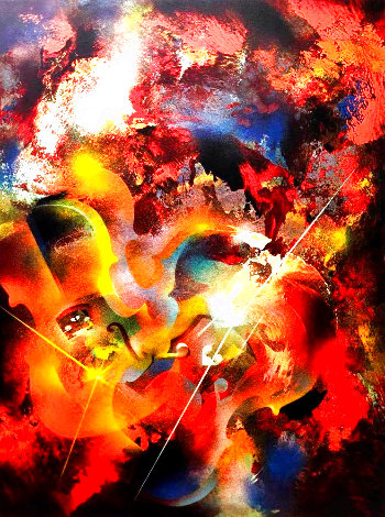 Sound of Color: Stravinsky 1976 Limited Edition Print - Leonardo Nierman