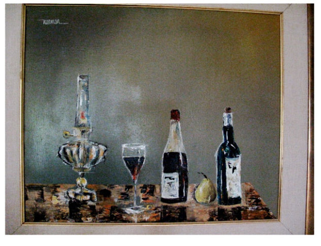 Still Life 1965 (Very Rare!) 19x23 Original Painting by Leonardo Nierman