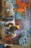 Gravity 1960 32x8 Original Painting by Leonardo Nierman - 3 Gravity 1960 32x8 Original Painting by Leonardo Nierman - 3