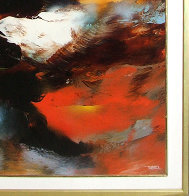 Prophesy 1980 54x41 Huge Original Painting by Leonardo Nierman - 2 Prophesy 1980 54x41 Huge Original Painting by Leonardo Nierman - 2