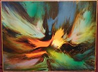 Genesis 24x32 Huge Original Painting by Leonardo Nierman - 1 Genesis 24x32 Huge Original Painting by Leonardo Nierman - 1