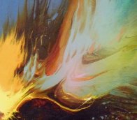 Genesis 24x32 Huge Original Painting by Leonardo Nierman - 2 Genesis 24x32 Huge Original Painting by Leonardo Nierman - 2