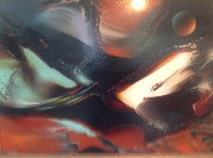 Genesis 35x27 Huge Original Painting by Leonardo Nierman - 4 Genesis 35x27 Huge Original Painting by Leonardo Nierman - 4