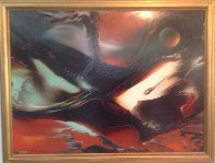 Genesis 35x27 Huge Original Painting by Leonardo Nierman - 6 Genesis 35x27 Huge Original Painting by Leonardo Nierman - 6