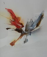 Dynamic Watercolor 21x17 Watercolor by Leonardo Nierman - 3 Dynamic Watercolor 21x17 Watercolor by Leonardo Nierman - 3