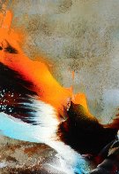 Bird of Paradise 39x31 Original Painting by Leonardo Nierman - 4 Bird of Paradise 39x31 Original Painting by Leonardo Nierman - 4