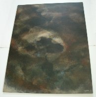 Untitled Early Painting 1961 (Early) 31x23 Original Painting by Leonardo Nierman - 4 Untitled Early Painting 1961 (Early) 31x23 Original Painting by Leonardo Nierman - 4