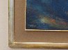Storm At Sea 1968 39x31 Original Painting by Leonardo Nierman - 2 Storm At Sea 1968 39x31 Original Painting by Leonardo Nierman - 2