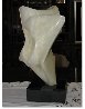 Enigma White Onyx Sculpture 1974 Sculpture by Leonardo Nierman - 3 Enigma White Onyx Sculpture 1974 Sculpture by Leonardo Nierman - 3