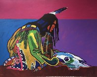 Prayer For the Return of the Buffalo 1998 Limited Edition Print by John Nieto - 0 Prayer For the Return of the Buffalo 1998 Limited Edition Print by John Nieto - 0