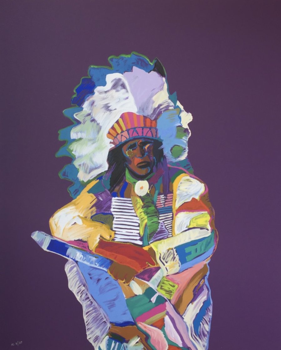 Chief HC 1996 Limited Edition Print by John Nieto Chief HC 1996 Limited Edition Print by John Nieto