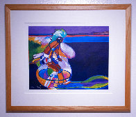 Leather Bound Folio of 30 Serigraphs, Six Signed and Framed 1996 Limited Edition Print by John Nieto - 6 Leather Bound Folio of 30 Serigraphs, Six Signed and Framed 1996 Limited Edition Print by John Nieto - 6