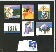 Leather Bound Folio of 30 Serigraphs, Six Signed and Framed 1996 Limited Edition Print by John Nieto - 10 Leather Bound Folio of 30 Serigraphs, Six Signed and Framed 1996 Limited Edition Print by John Nieto - 10