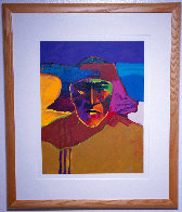 Leather Bound Folio of 30 Serigraphs, Six Signed and Framed 1996 Limited Edition Print by John Nieto - 3 Leather Bound Folio of 30 Serigraphs, Six Signed and Framed 1996 Limited Edition Print by John Nieto - 3