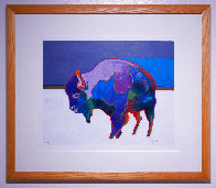 Leather Bound Folio of 30 Serigraphs, Six Signed and Framed 1996 Limited Edition Print by John Nieto - 5 Leather Bound Folio of 30 Serigraphs, Six Signed and Framed 1996 Limited Edition Print by John Nieto - 5