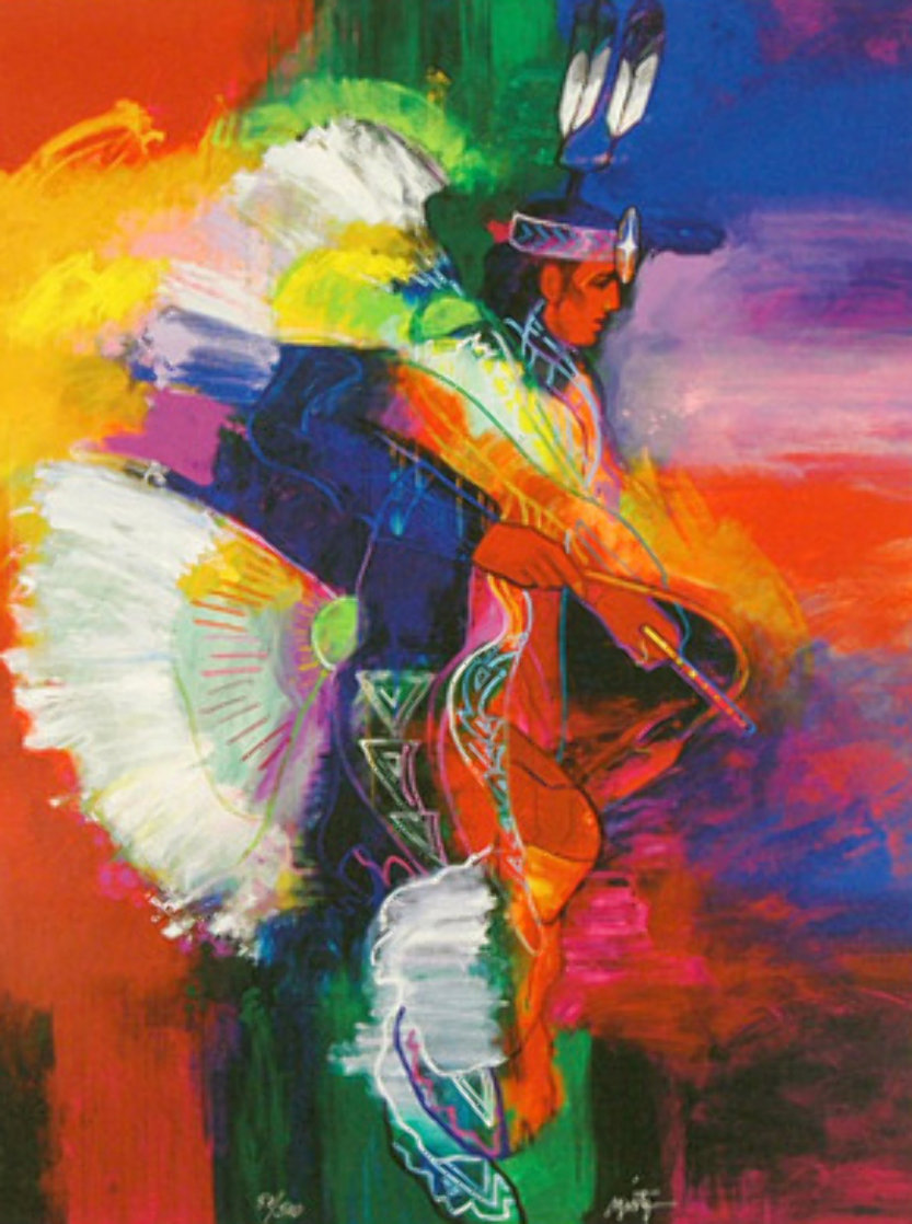 Fancy Dancer I and II, Set of 2 Giclees 2008 Limited Edition Print by John Nieto Fancy Dancer I and II, Set of 2 Giclees 2008 Limited Edition Print by John Nieto