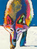 Mexican Gray Wolf Hunting in the Snow 2008 Limited Edition Print by John Nieto - 0