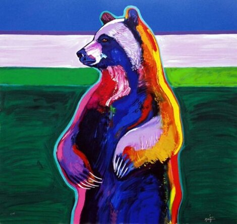 Standing Bear Limited Edition Print - John Nieto