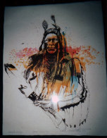 Crow Warrior 1977 Limited Edition Print by John Nieto - 1 Crow Warrior 1977 Limited Edition Print by John Nieto - 1