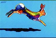 Swifter (Rabbit) 2002 Limited Edition Print by John Nieto - 1 Swifter (Rabbit) 2002 Limited Edition Print by John Nieto - 1