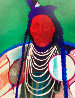 Plains Warrior Original Painting by John Nieto - 0
