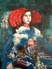 Garden Party - Framed Embellished Giclee on Canvas - Huge Limited Edition Print by Patricia Nix - 2 Garden Party - Framed Embellished Giclee on Canvas - Huge Limited Edition Print by Patricia Nix - 2