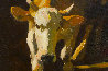 Cow 2014 47x39  - Huge Original Painting by Robert Nizamov - 2