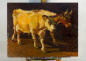Cows 2014 39x54 - Huge Original Painting by Robert Nizamov - 1