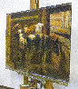 Calves 2019 41x57 - Huge Original Painting by Robert Nizamov - 3