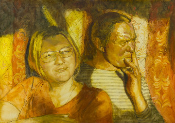 Portrait 2019 41x59 Super Huge Original Painting - Robert Nizamov Portrait 2019 41x59 Super Huge Original Painting - Robert Nizamov