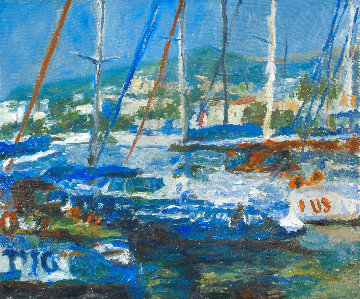 Regatta 2014 39x47 Original Painting - Robert Nizamov Regatta 2014 39x47 Original Painting - Robert Nizamov