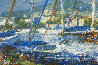 Regatta 2014 39x47 Huge Original Painting by Robert Nizamov - 5