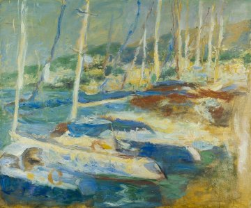 Regatta 2014 39x47 Original Painting - Robert Nizamov Regatta 2014 39x47 Original Painting - Robert Nizamov