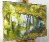 Pond 2020 40x61 - Huge Original Painting by Robert Nizamov - 2