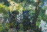Pond  II 40x61 - Huge Original Painting by Robert Nizamov - 0