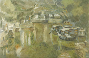 Shanghai 2019 40x62 Original Painting - Robert Nizamov Shanghai 2019 40x62 Original Painting - Robert Nizamov