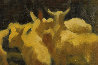 Goats 2 2015 42x61 - Huge Original Painting by Robert Nizamov - 5