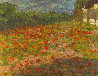 Poppies 2011 41x52 - Huge Original Painting by Robert Nizamov - 0