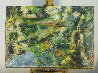 Pond 2020 43x61 Huge Original Painting by Robert Nizamov - 1