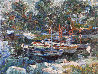 Boats 2010 49x50 Huge Original Painting by Robert Nizamov - 0